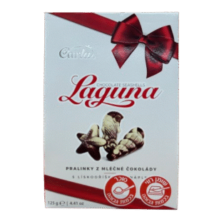 שוקולד חלב ולבן 125 גרם