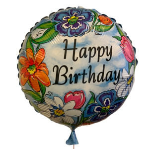 בלון הליום Happy Birthday