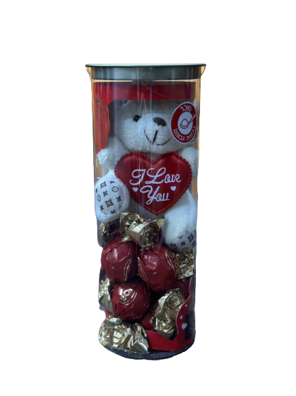 מיקס פרליני שוקולד ודובי