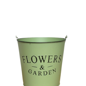 דלי פח FLOWERS - ירוק