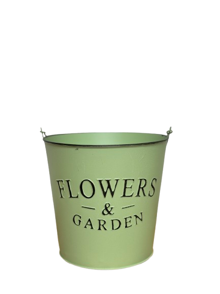 דלי פח FLOWERS – ירוק