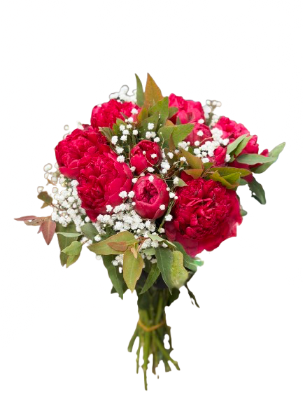 זר אדמוניות אדומות